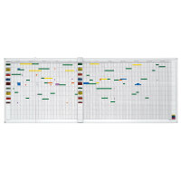 magnetoplan® Urlaubsübersicht undatiert 120 x 90...
