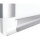 Bi-office Whiteboard New Generation Maße der Oberfläche: 180 x 120 cm (B x H) Tafel magnethaftend nicht beidseitig beschreibbar Stahl lackiert weiß