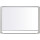 Bi-office Whiteboard Shiny Grey Maße der Oberfläche: 120 x 90 cm (B x H) Tafel magnethaftend nicht beidseitig beschreibbar Stahl emailliert weiß