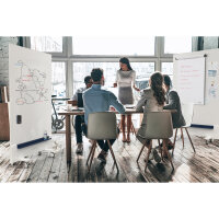 magnetoplan® Whiteboard Infinity Wall mobil...