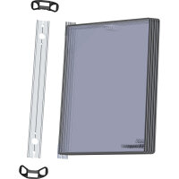 DJOIS Sichttafelwandhalter PRO DIN A4 Aluminium/PVC...