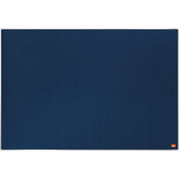Nobo® Pinnwand Impression Pro 90 x 60 cm (B x H) Maße der Oberfläche: 87,7 x 56,8 cm (B x H) Filz Material des Rahmens: Aluminium blau