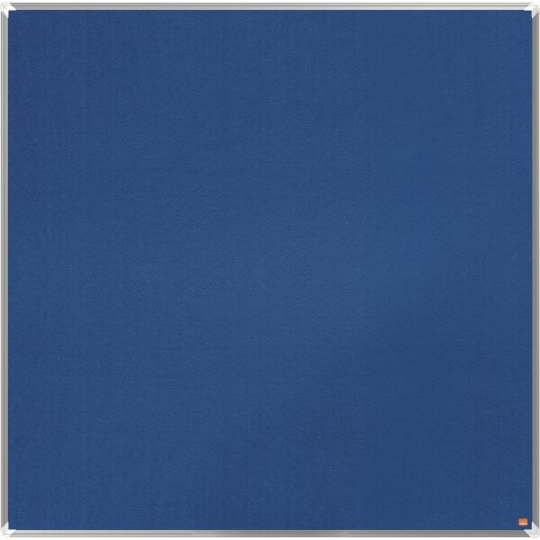 Nobo® Pinnwand Premium Plus 120 x 120 cm (B x H) Maße der Oberfläche: 116,9 x 116,9 cm (B x H) Filz Material des Rahmens: Aluminium blau
