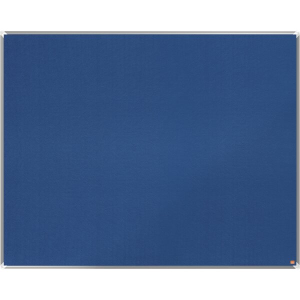 Nobo® Pinnwand Premium Plus 150 x 120 cm (B x H) Maße der Oberfläche: 147,6 x 116,7 cm (B x H) Filz Material des Rahmens: Aluminium blau