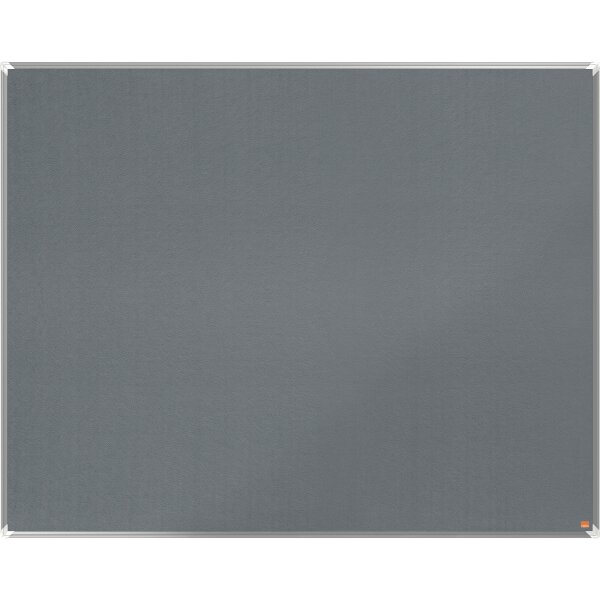 Nobo® Pinnwand Premium Plus 150 x 120 cm (B x H) Maße der Oberfläche: 147,6 x 116,7 cm (B x H) Filz Material des Rahmens: Aluminium grau