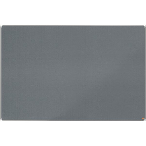 Nobo® Pinnwand Premium Plus 180 x 120 cm (B x H) Maße der Oberfläche: 177,8 x 116,7 cm (B x H) Filz Material des Rahmens: Aluminium grau