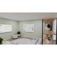 Legamaster Whiteboard PROFESSIONAL Maße der...