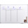 Legamaster Whiteboard PREMIUM Maße der Oberfläche: 150 x 100 cm (B x H) Tafel magnethaftend nicht beidseitig beschreibbar inkl. 2 x Whiteboardmarker TZ1 (schwarz, blau), je 1 x Markerhalter, Tafellöscher, Magnet Stahl lackiert weiß