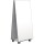 Nobo® Whiteboard Move & Meet Basissystem Maße der Oberfläche: 90 x 180 cm (B x H) Tafel magnethaftend beidseitig beschreibbar inkl. Gestell, Whiteboard Move & Meet 1915563, mobiles Zubehörfach, Flipcharthaken, Zubehör-Kit 1915566 Stahl lackiert weiß