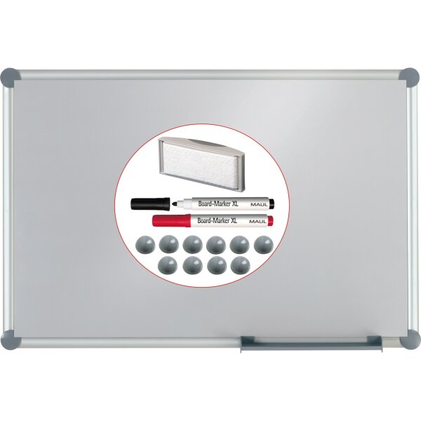 MAUL Whiteboard 2000 MAULpro Maße der Oberfläche: 120 x 90 cm (B x H) Tafel magnethaftend nicht beidseitig beschreibbar
