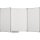 MAUL Klapptafel MAULpro 150/300 x 100 cm (B x H) Stahl, kunststoffbeschichtet weiß