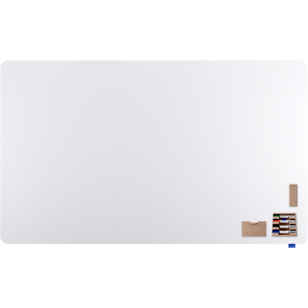 Legamaster Whiteboard ESSENCE Maße der Oberfläche: 200 x 119,5 cm (B x H) Tafel magnethaftend nicht beidseitig beschreibbar inkl. 4 x Whiteboardmarker TZ1 (schwarz, blau, rot, grün), je 1 x Markerhalter, Tafellöscher, Zubehörhalter, 3 x Magnete