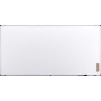 Legamaster Whiteboard UNITE PLUS Maße der Oberfläche: 180 x 90 cm (B x H) Tafel magnethaftend nicht beidseitig beschreibbar inkl. je 1 x Whiteboardmarker TZ1 (schwarz), Tafellöscher Stahl emailliert weiß
