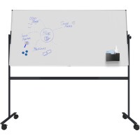 Legamaster Whiteboard UNITE PLUS Maße der Oberfläche: 200 x 100 cm (B x H) Tafel magnethaftend beidseitig beschreibbar Stahl emailliert weiß