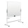 Nobo® Whiteboard Move & Meet Mobil Maße der Oberfläche: 150 x 120 cm (B x H) Tafel magnethaftend beidseitig beschreibbar inkl. Whiteboardmarker Stahl lackiert weiß