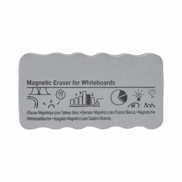 Tafelwischer Whiteboard, Magnettafel, Flipchart 6 x 2 x 11 cm (B x H x L) grau