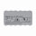 Tafelwischer Whiteboard, Magnettafel, Flipchart 6 x 2 x 11 cm (B x H x L) grau