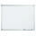 MAUL Whiteboard MAULpro Maße der Oberfläche: 90 x 60 cm (B x H) Tafel magnethaftend nicht beidseitig beschreibbar inkl. 1 x magnethaftender Tafelwischer, 4 x Marker XL (schwarz, rot, grün, blau), 10 x Facetterand-Magnete Ø 30 mm (5 x rot, 5 x blau) Stahl