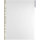 DURABLE Sichttafel FUNCTION DIN A4 Hart PVC Farbe des Reiters: transparent 5 St./Pack.
