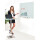 Bi-office Glasboard 120 x 90 x 4 cm (B x H x T) Tafel magnethaftend Sicherheitsglas weiß
