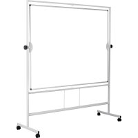 Bi-office Whiteboard Maße der Oberfläche: 150 x 100 cm (B x H) Tafel magnethaftend beidseitig beschreibbar Stahl lackiert weiß