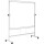 Bi-office Whiteboard Maße der Oberfläche: 180 x 120 cm (B x H) Tafel magnethaftend beidseitig beschreibbar Stahl lackiert weiß