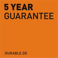 DURABLE Sichttafelständer SHERPA® SOHO TABLE 5 48 x 38,5 x 38 cm (B x H x T) Polypropylen/ABS Kunststoff/Thermoplastische Elastomere Anzahl der mitgelieferten Sichttafeln: 5 Sichttafeln schwarz
