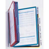 DURABLE Sichttafelwandhalter VARIO® WALL 10 DIN A4...