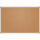 MAUL Pinnwand MAULstandard 150 x 100 cm (B x H) Maße der Oberfläche: 146,7 x 96,7 cm (B x H) Kork Material des Rahmens: Aluminium braun