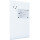 rocada Whiteboard Skin Standard Maße der Oberfläche: 100 x 150 cm (B x H) Tafel magnethaftend nicht beidseitig beschreibbar Stahl lackiert weiß