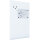 rocada Whiteboard Skin Standard Maße der Oberfläche: 75 x 115 cm (B x H) Tafel magnethaftend nicht beidseitig beschreibbar Stahl lackiert weiß