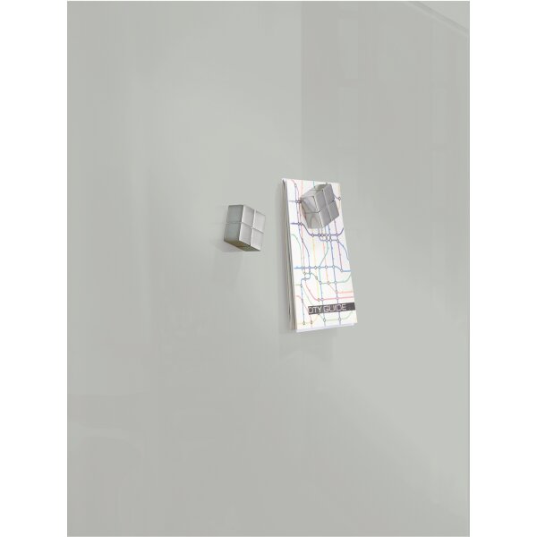 SIGEL Glasboard Artverum 150 x 100 x 1,8 cm (B x H x T) Tafel magnethaftend inkl. 2 extra starke SuperDym-Magnete Sicherheitsglas grau