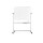 magnetoplan® Whiteboard Design SP mobil Maße der Oberfläche: 150 x 100 cm (B x H) Tafel magnethaftend beidseitig beschreibbar Stahl lackiert weiß