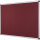 Bi-office Pinnwand 90 x 60 cm (B x H) Maße der Oberfläche: 86 x 56 cm (B x H) Filz Material des Rahmens: Aluminium burgunderrot