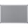Bi-office Pinnwand 150 x 120 cm (B x H) Maße der Oberfläche: 146 x 116 cm (B x H) Filz Material des Rahmens: Aluminium grau