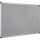 Bi-office Pinnwand 150 x 120 cm (B x H) Maße der Oberfläche: 146 x 116 cm (B x H) Filz Material des Rahmens: Aluminium grau
