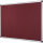 Bi-office Pinnwand 180 x 120 cm (B x H) Maße der Oberfläche: 176 x 116 cm (B x H) Filz Material des Rahmens: Aluminium burgunderrot