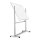 magnetoplan® Whiteboard Design ferroscript® mobil Maße der Oberfläche: 150 x 100 cm (B x H) Tafel magnethaftend beidseitig beschreibbar Stahl emailliert weiß