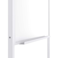 magnetoplan® Multifunktionstafel Universal 3-in-1 75 x 120 cm (B x H) Stahl Material der Pinnfläche: PET, 100 % recycelt grau