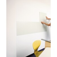 magnetoplan® Magnetplatte magnetowand® 500 x 500 mm (B x H) Metall weiß 4 St./Pack.