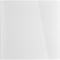magnetoplan® Glasboard Design 40 x 40 x 0,5 cm (B x H x T) Tafel magnethaftend ESG-Sicherheitsglas brillantweiß