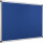 Bi-office Pinnwand Maya 200 x 120 cm (B x H) Maße der Oberfläche: 196 x 116 cm (B x H) Filz Material des Rahmens: Aluminium blau