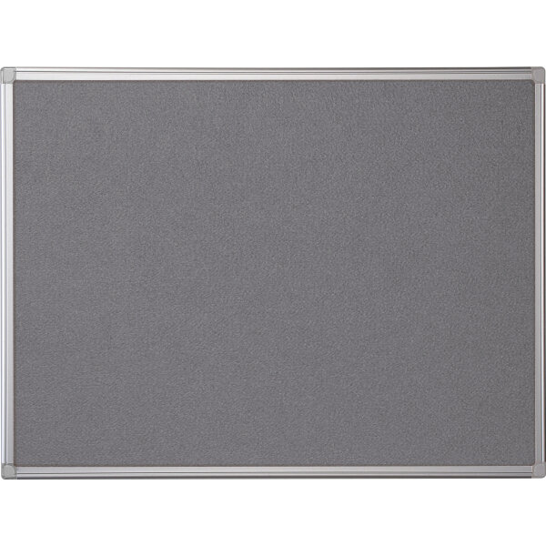Bi-office Pinnwand Earth 180 x 120 cm (B x H) Maße der Oberfläche: 176 x 116 cm (B x H) Filz Material des Rahmens: Aluminium grau