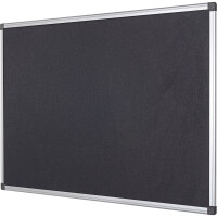 Bi-office Pinnwand Maya 120 x 120 cm (B x H) Maße der Oberfläche: 116 x 116 cm (B x H) Filz Material des Rahmens: Aluminium schwarz