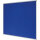 Bi-office Pinnwand 150 x 100 cm (B x H) Maße der Oberfläche: 146 x 116 cm (B x H) Filz Material des Rahmens: Aluminium blau