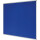 Bi-office Pinnwand 200 x 100 cm (B x H) Maße der Oberfläche: 196 x 96 cm (B x H) Filz Material des Rahmens: Aluminium blau