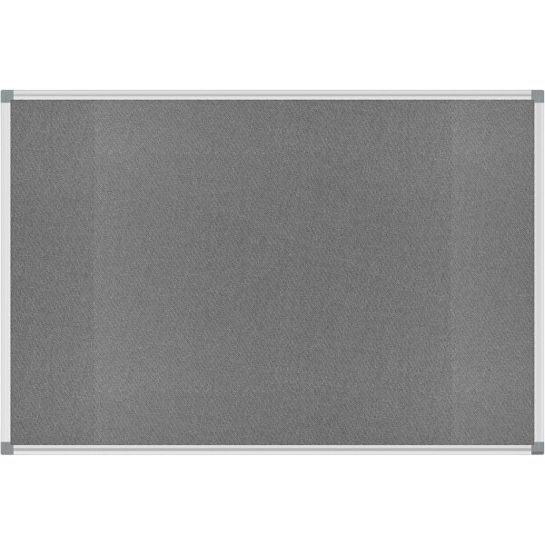 MAUL Pinnwand MAULstandard 120 x 90 cm (B x H) Maße der Oberfläche: 116,7 x 86,7 cm (B x H) Filz Material des Rahmens: Aluminium/Kunststoff grau