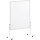 MAUL Whiteboard MAULsolid Maße der Oberfläche: 120 x 150 cm (B x H) Tafel magnethaftend beidseitig beschreibbar Stahl kunststoffbeschichtet weiß