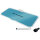 Leitz Memoboard Cosy 46,3 x 9 x 19,5 cm (B x H x T) inkl. 1 Stiftehalter, 1 Marker mit Wischer Sicherheitsglas blau