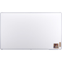 Legamaster Whiteboard PREMIUM PLUS Maße der Oberfläche: 200 x 120 cm (B x H) Tafel magnethaftend nicht beidseitig beschreibbar inkl. 2 x Whiteboardmarker TZ1 (schwarz, blau), je 1 x Markerhalter, Tafellöscher, Magnet Stahl emailliert weiß